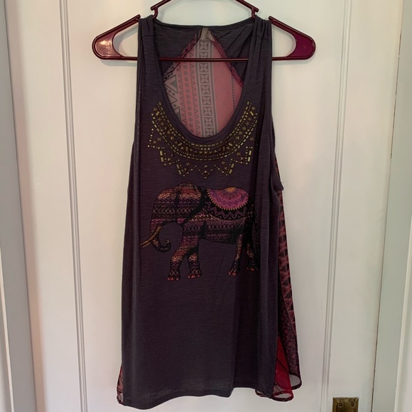 Vanity Tops - Elephant tank top